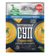 Крем-суп протеиновый сырный, 20г, BioNova