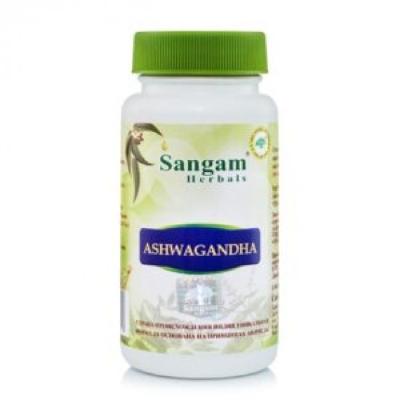 Ашвагаганда  таблетки 60шт ,Sangam Herbals