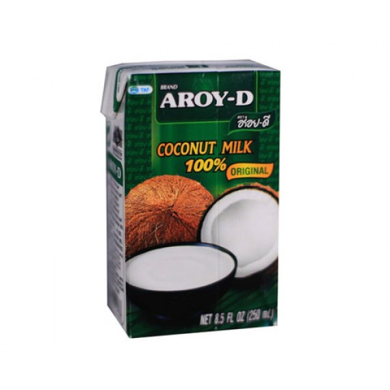 Молоко кокосовое 60%, 250мл, Aroy-D